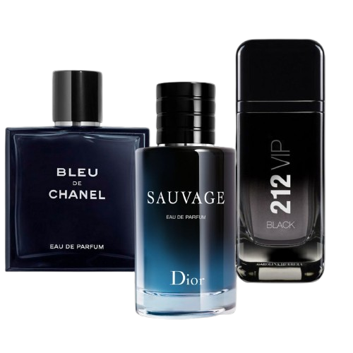 SAUVAGE + VIP BLACK + BLEU