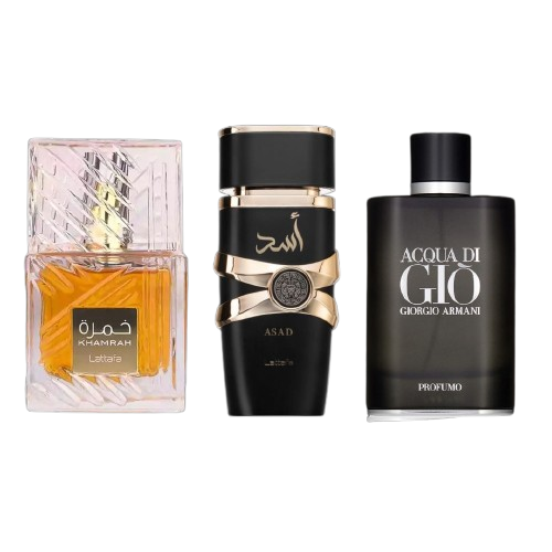ASAD + ACQUAPROFUMO + KHAMRAH
