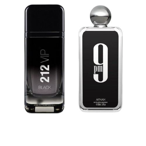 212 VIP BLACK + 9PM HOMBRE